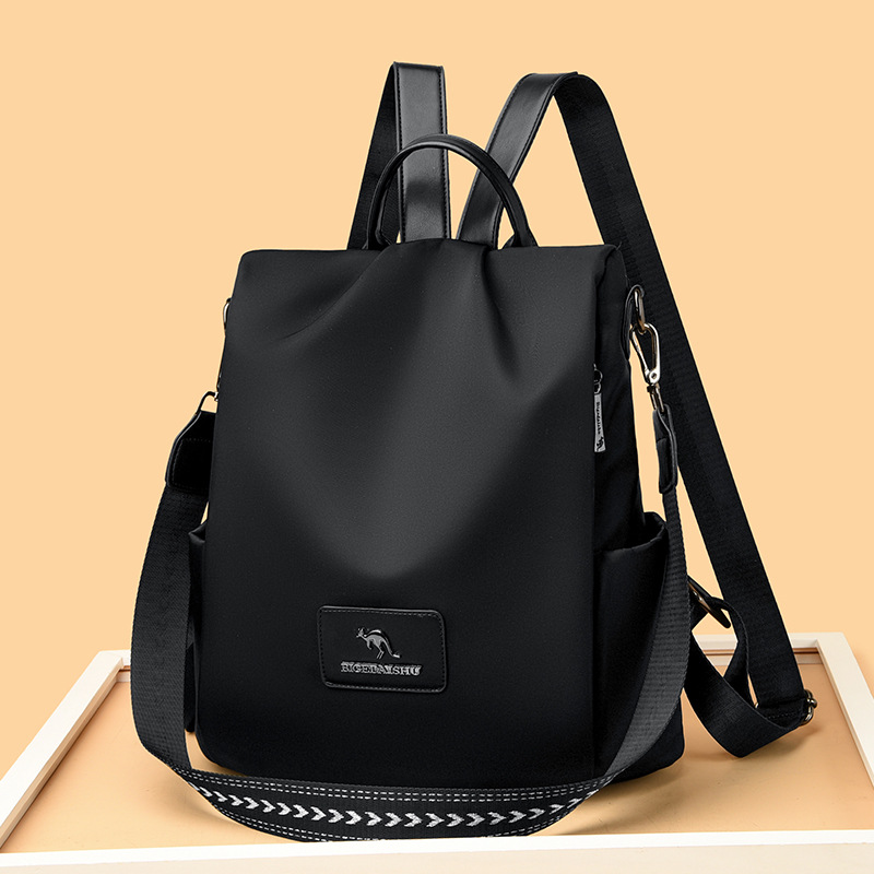 跨境双肩包女2025新款潮流轻便防泼水牛津布学生书包旅行背包批发