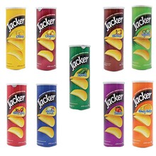 批发马来西亚杰克薯片多口味160g整箱拍14桶易碎慎拍桶装膨化食品