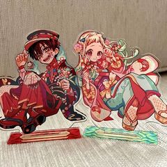 地縛少年花子くん 立体八尋寧々 アクリル高価値卓上飾り 友達へのギフトとして自作