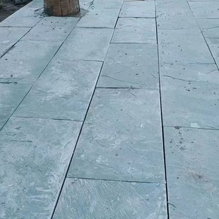 批发绿色青石板文化石铺路户外庭院花园广场园林公园别墅板岩地砖-阿里巴巴