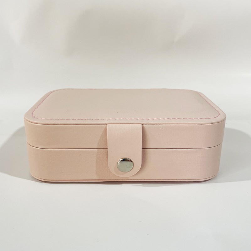 Caja Organizadora de Joyas Antioxidante para Viaje de Cuero PU