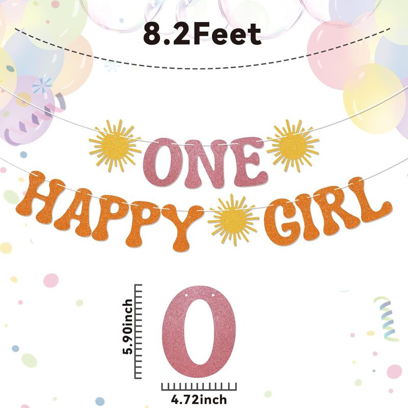 跨境亚马逊金葱纸闪粉字母拉旗生日派对场景装饰横幅拉旗现货批发|undefined