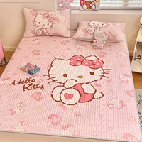 HelloKitty мультфильм латексные коврики Санрио милые дети кулуми ледяной коврик для общежития с кондиционером