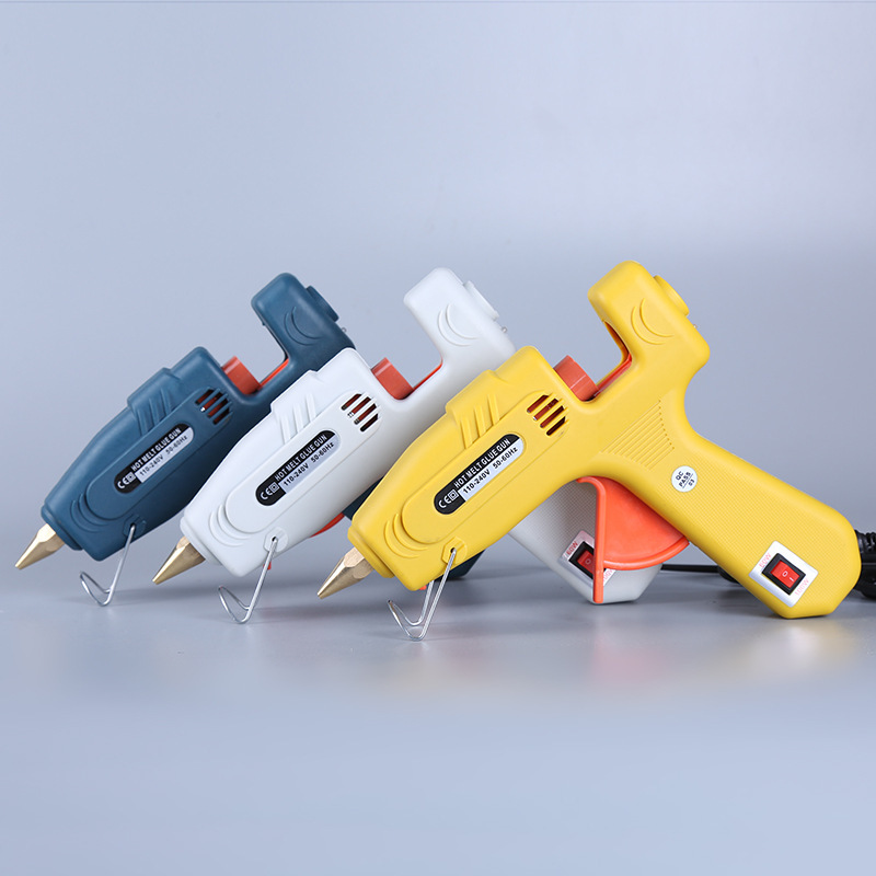 ジョート ホットメルトグルーガン クイックグルーガン スイッチ付き ナイロンPPホットメルトガン 手芸DIY 子供用|undefined