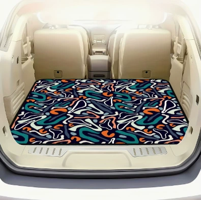 Crystal Velvet Mat, Non-Slip, Avtomobil döşəmə paspasları - amazon-crystal-velvet-car-mat-21-10075-crystal-velvet-dot-plastic-bottom