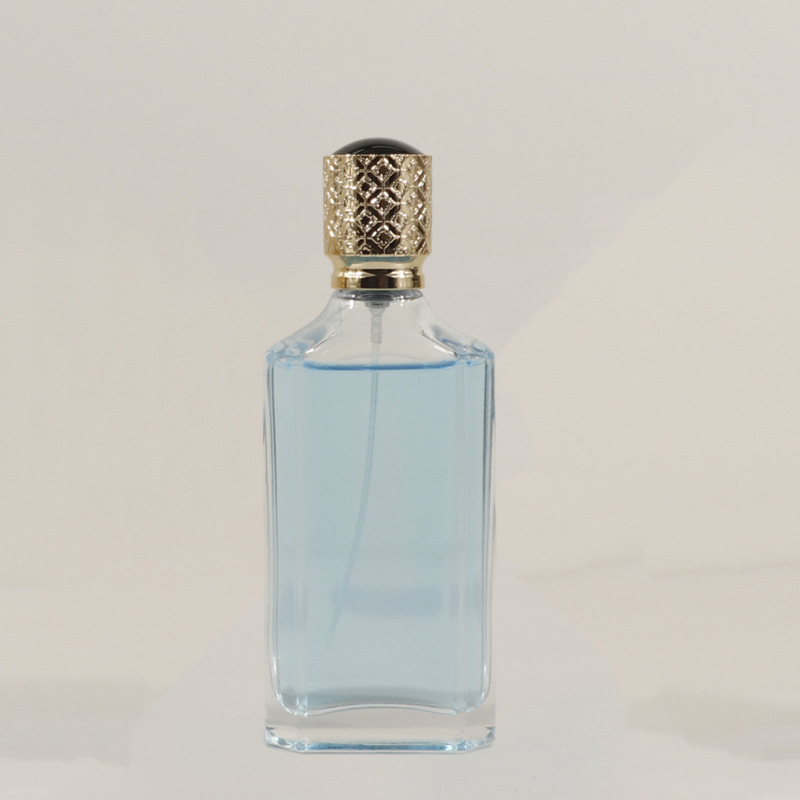 工場卸売 50 ミリリットルガラスボトル香水ボトル詰め替えボトル 100 ミリリットル透明バヨネットスプレー化粧品空ボトル|undefined