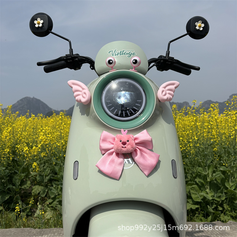Tailg Accessories Electric Vehicle Decoration Accessories 2025 Niu Electric Car Modification Helmet Stickers Emma Metaverse