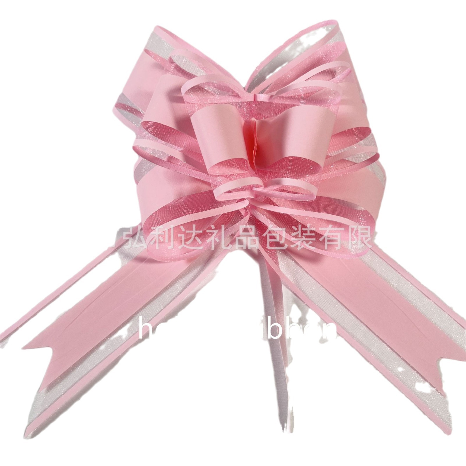 50 # materiales de embalaje de flores de bodas de impresión de PP de tamaño grande flores de bolas de arco de flores de mano de boda