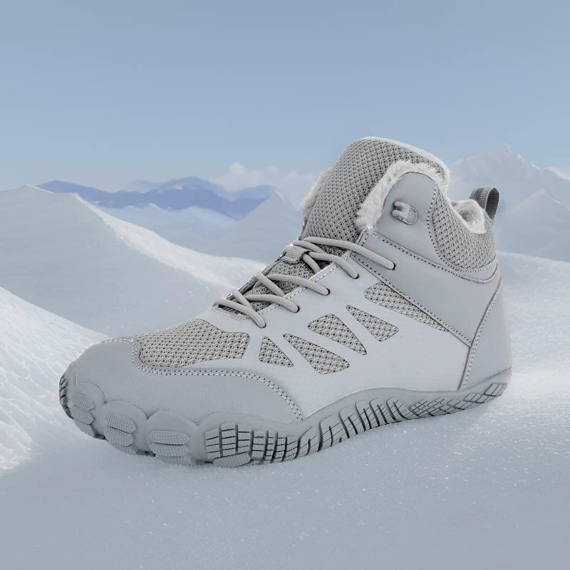 Новые зимние уличные хлопковые ботинки для пар, на флисовой подкладке, утепленные хлопковые сапоги, теплые походные снегоступы оптом