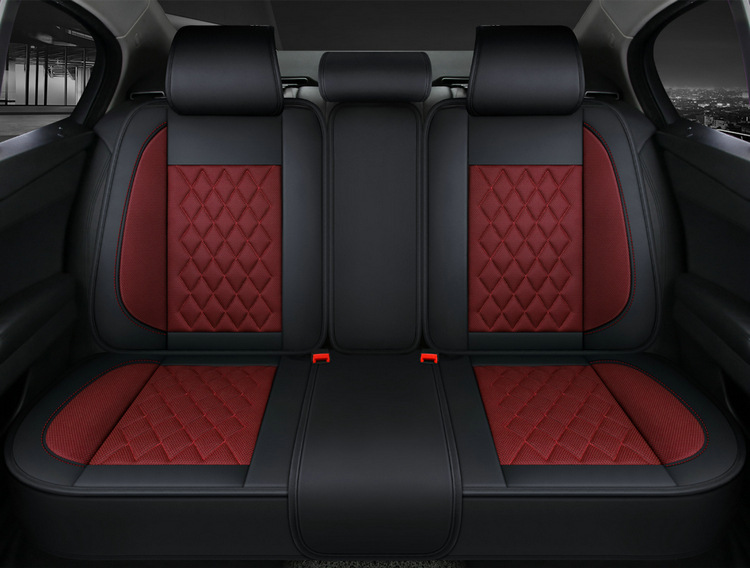 Factory Direct Sales New All-Inclusive Seat Cover Rhombus Breathable Mesh Four-Season Universal Car Seat Cushion Cross-Border Shenghu