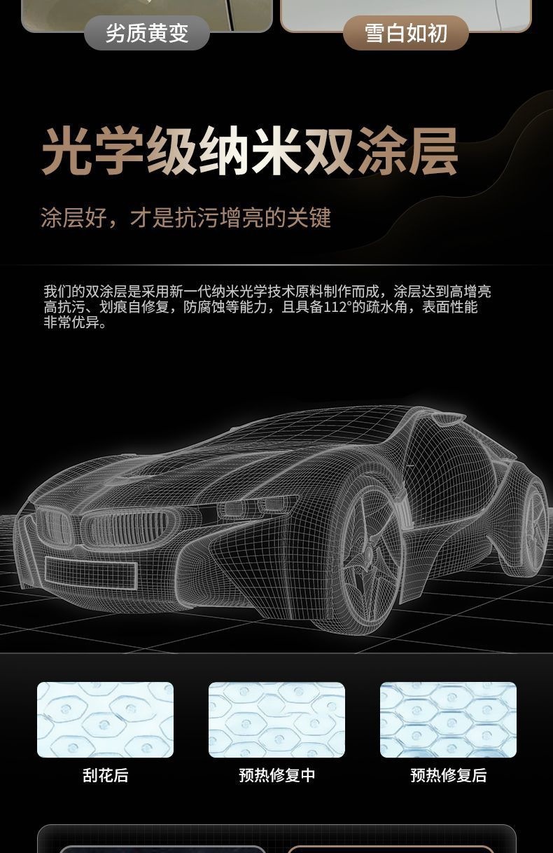 Gdppf Imported Tpu Invisible Car Film, Full Car Wrap, Anti-Scratch, High-Gloss Transparent Car Paint Protection Film