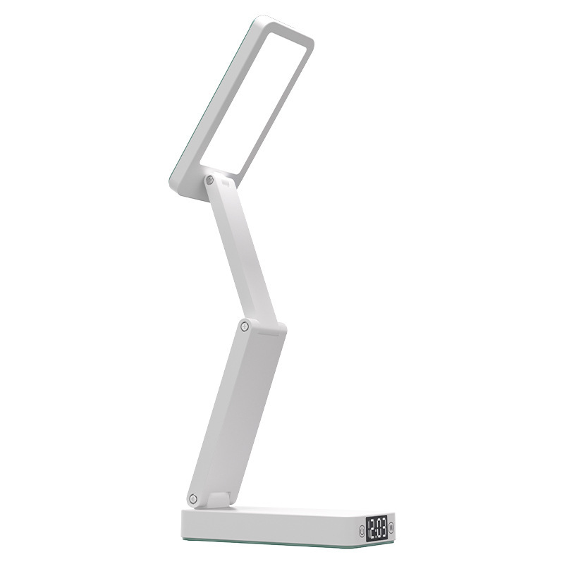 lámpara de escritorio pequeña lámpara recargable de protección de ojos para aprender dormitorio de estudiantes tipo plegable portátil gran capacidad larga duración de la batería