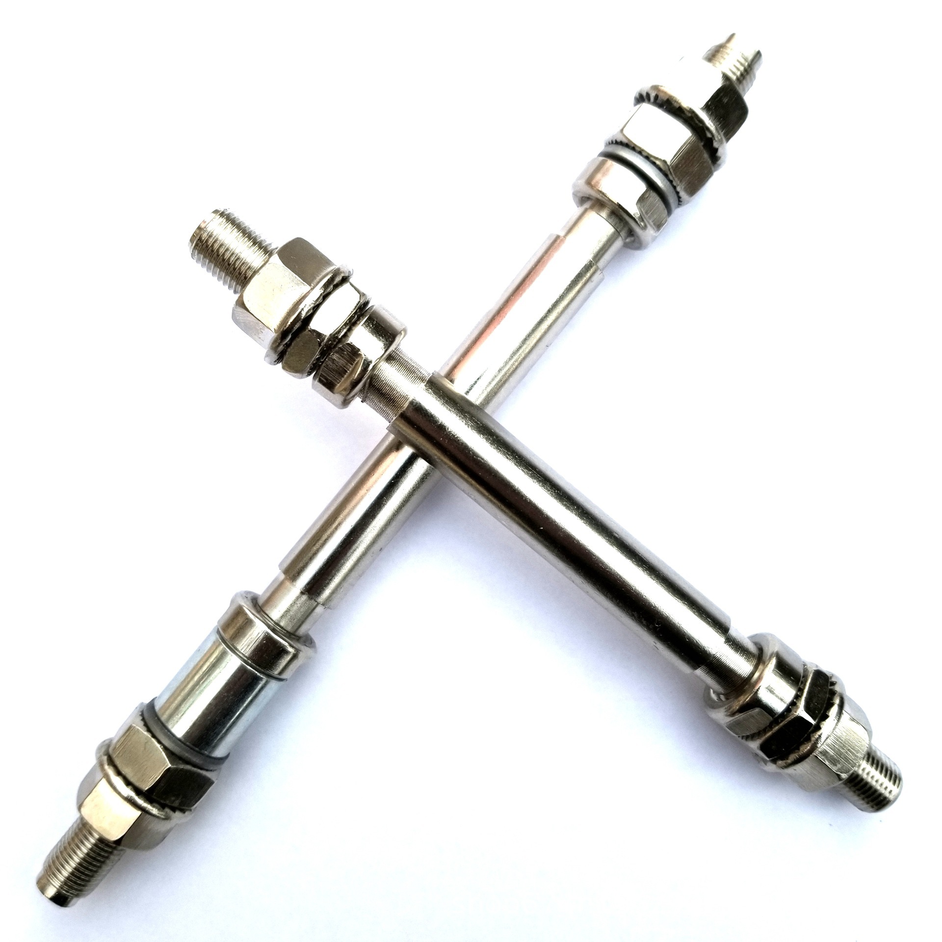 Bicicleta bicicleta de montaña conjunto completo de la luz-plateado cojinete sólido delantero y trasero montar suministros accesorios equipo