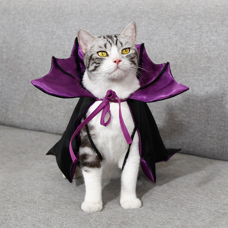 ハロウィーンのマントのペットの犬のコウモリは変身して服の祝日の服装の猫の服の越境用品をいじります。|undefined