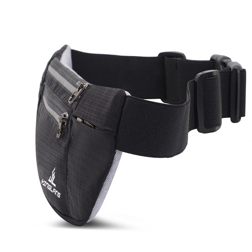 Running sports water bottle waist bag for men and women, multifunctional close-fitting waist bag, marathon sports equipment, fitness mobile phone bag