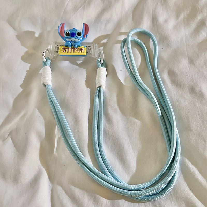 입체캐릭터 브랜드 스티치 백클립 + 롱로프 172