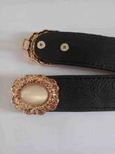 2020单圈时尚金色女百搭春季格子休闲韩版现货腰带