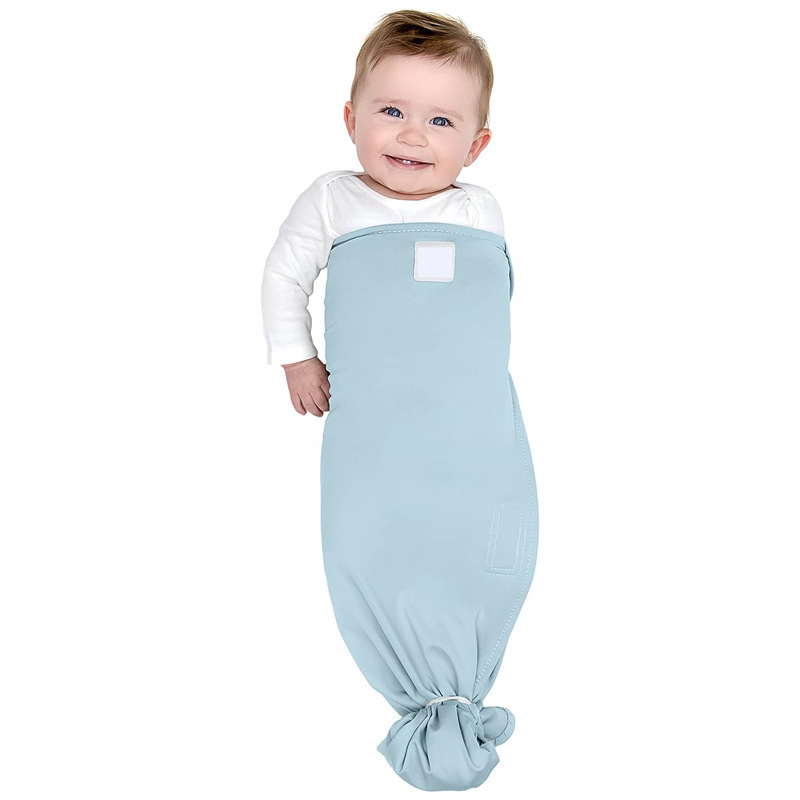 Transfronterizo Amazon popular bebé Swaddling bolsa clase A bolsa de toalla sola bolsa gruesa anti-shock Swaddle