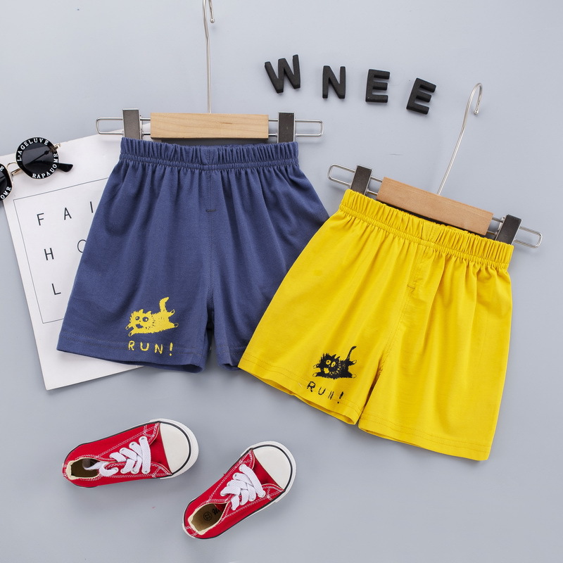 Children Boys 0-3 shorts Sports pants Elastic pants Home Furnishing comfortable Boy pants