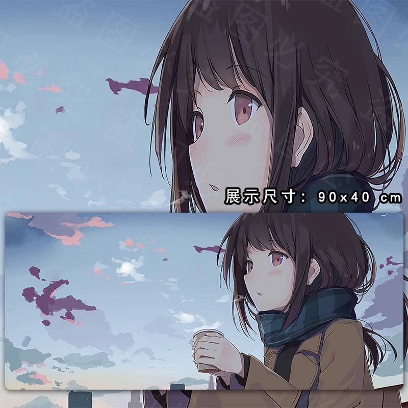 2mm Mouse Pad Anime Cute Game Men and Women Thickeneded Anti-Slip Wrist Guard Computer Pad Two-Dimensional Keyboard Pad