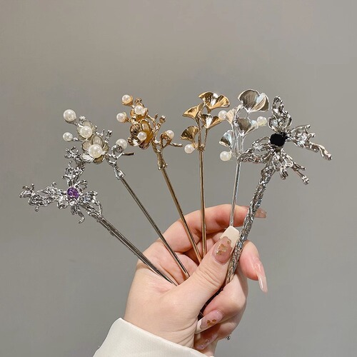 Ancient style high-end tassel hairpin for women, new Chinese style hairpin, Chinese style Hanfu cheongsam, step shake hairpin, headgear