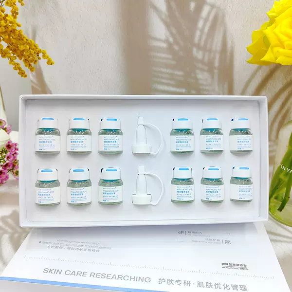 Research Kit Hyaluronic Acid Liquid Essence Hydrating Moisturizing Dry Skin Sodium Hyaluronate Needle-Free Water Light Beauty Salon