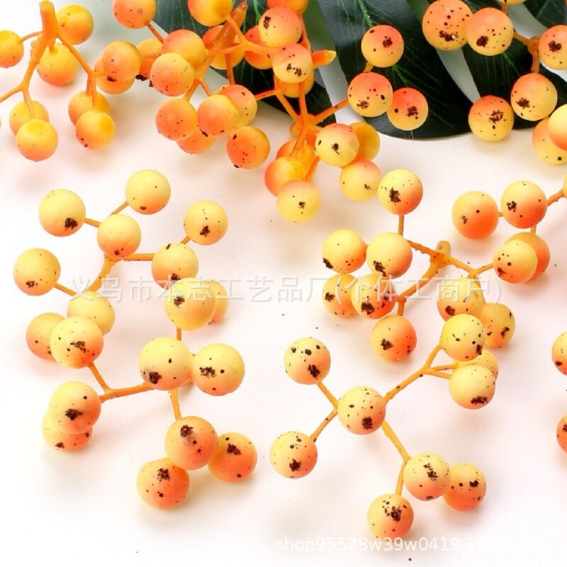 模擬森雑貨桜刺繍果実森ガールベリー diy 花輪ヘアピンジュエリーベリーアクセサリー|undefined