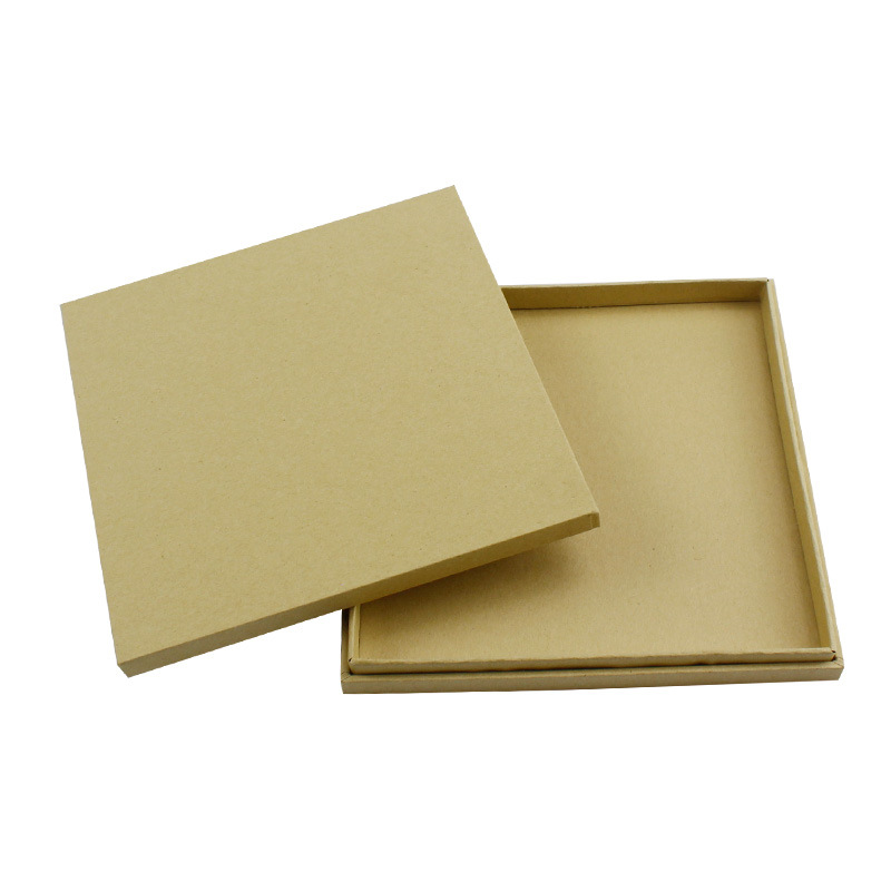 广州明莱天地盖礼品盒牛皮纸定 制加厚礼盒硬质包装纸盒子批发