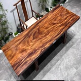 Южноамериканский Wumao Solid Wood Большой доска чайный стол Оригинальный деревянный обеденный стол