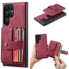 适用三星A54A73A72手机壳A73A34磁吸卡包note8/9保护套note10plus