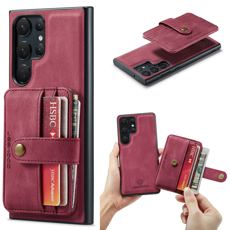 For Samsung A54A73A72 phone case A73A34 magnetic card case note8/9 protective cover note10plus