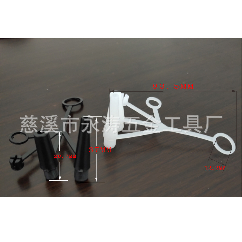 厂家车载气泵配件,塑料花,各种转换嘴,球类充气 现货量大价优