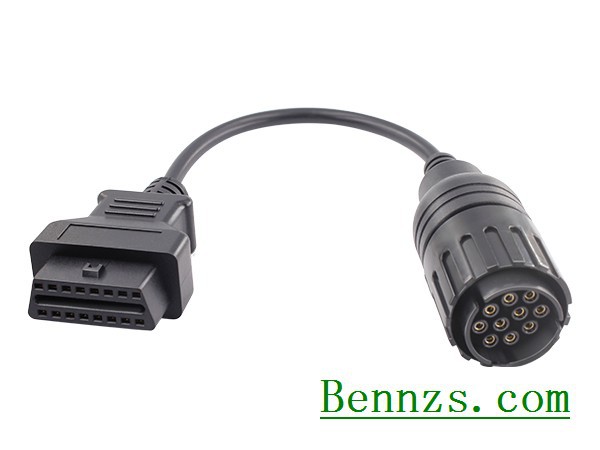 宝马摩托车诊断仪线,BMW-10P机车检测仪线,摩托艇检测仪线