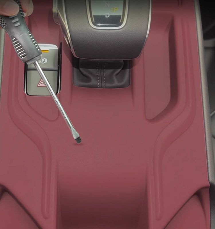 Hongqi Eqm5 Central Control Silicone Pad Gear Protection Interior Modification Protective Pad Car Supplies Accessories