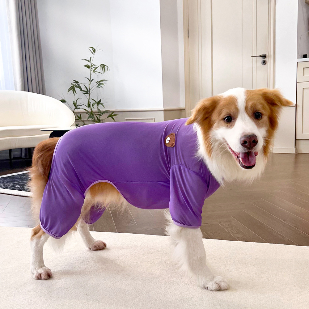Ropa de cuatro patas para perros, chaleco para perros grandes, ropa de aire acondicionado para perros, ropa para gatos, ropa para el hogar, ropa de pelo dorado, ropa para el hogar
