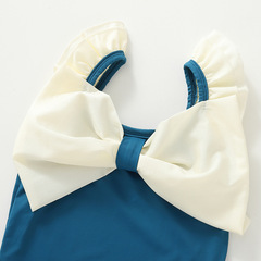 Girls' One-Piece Swimsuit, Stylish Summer Princess Swim Dress for 3-Year-Old Baby, 2 Trendy Children's Swimwear for Infants