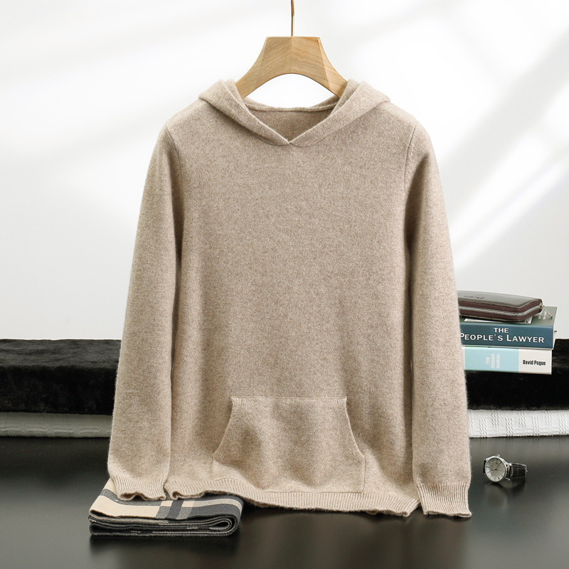2024 Fall/Winter New Mountain Cashmere Sweater Men's plus size Loose Hoodie Casual Knitted Sweater Outer Wear Sweater Pullover 2024 Fall/Winter New Mountain Cashmere Sweater Men's plus size Loose Hoodie Casual Knitted Sweater Outer Wear Sweater Pullover