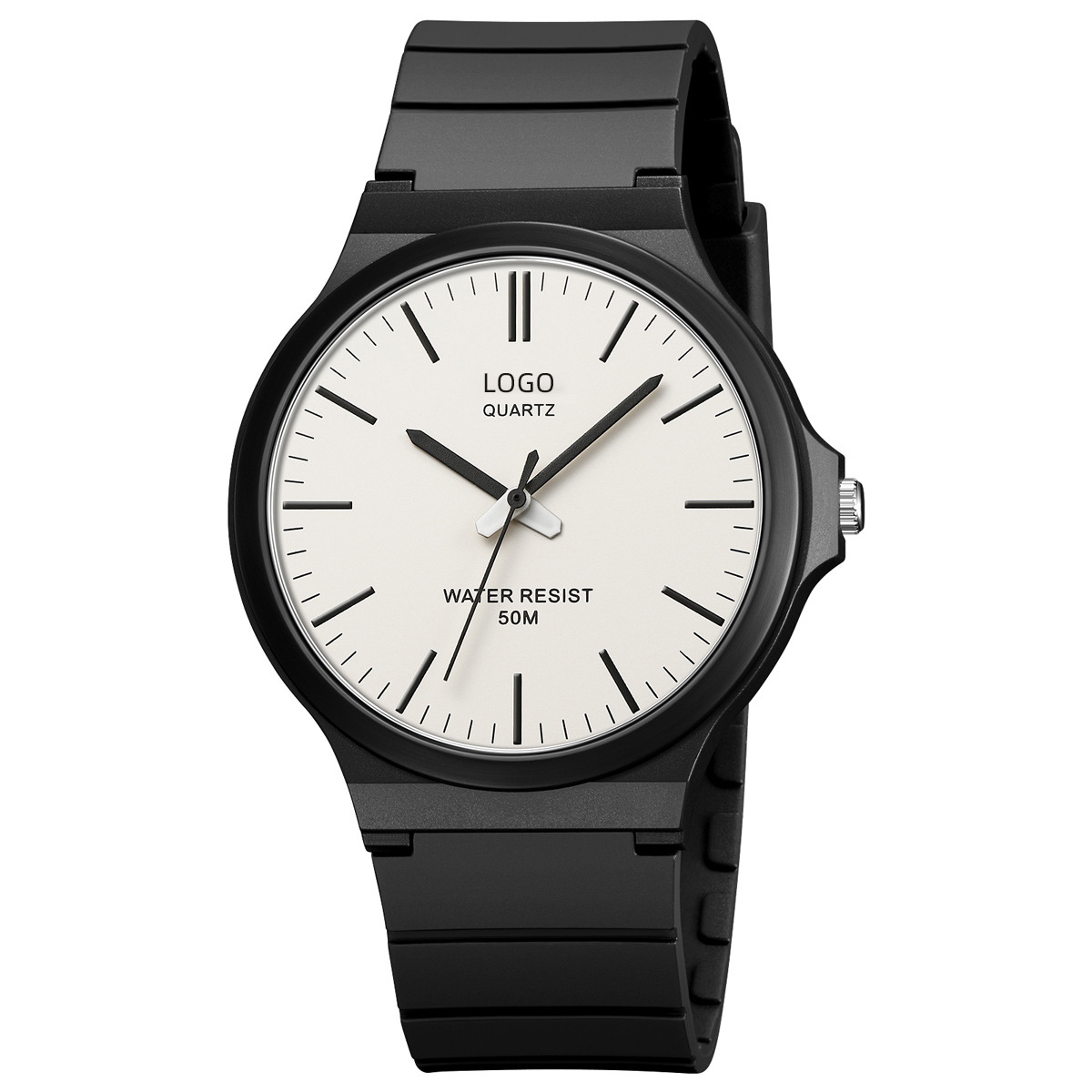 50 metros de reloj de cuarzo impermeable personalizado examen de estudiantes reloj especial unisex gran dial fábrica de relojes profesionales