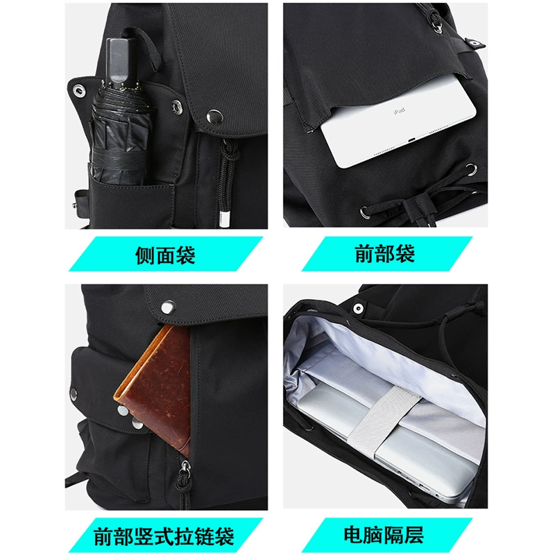 Backpack, capacious laptop, travel bag for elementary school students, school bag