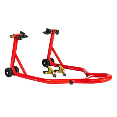 Front and Rear Wheel Parking Motorcycle frame