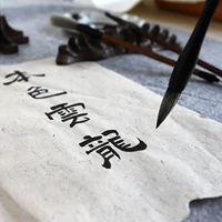 Аньхойская кожаная бумага Yunlong ручной работы из длинного волокна для создания курсивной каллиграфии и китайской живописи, сырая бумага Xuan 133.2cm оптом.