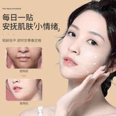 韓倫美羽額頭貼抬頭紋貼微晶淡化法令紋保濕眼膜貼淡化黑眼圈細紋