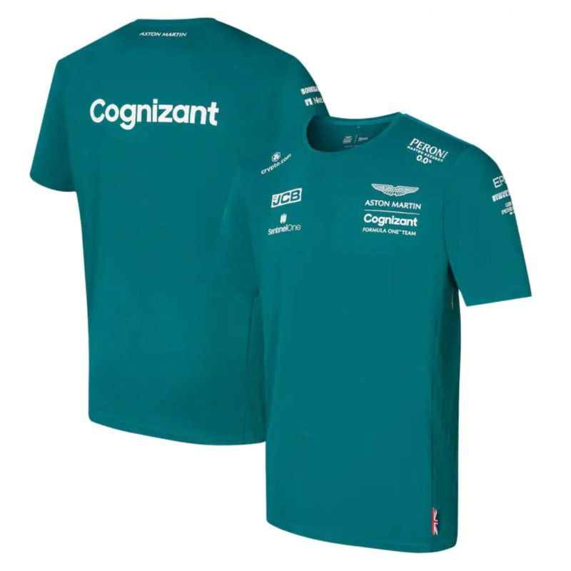 F1 レーシングバイクスーツライディング Tシャツ通気性速乾ラウンドネック半袖 Tシャツオフロードワークシャツ|undefined