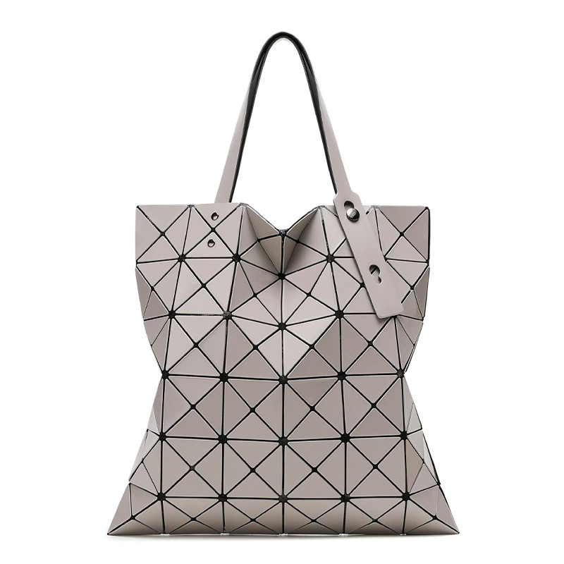 Japanese one-shoulder bag PVC with diamond pattern