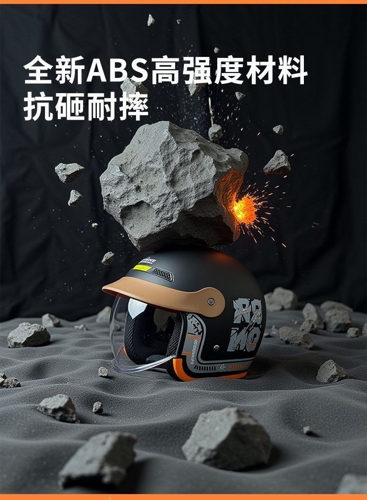New National Standard Electric Vehicle Helmet Winter Men's and Women's Battery Motorcycle Cap Safety All-Season Universal Cycling Half Helmet