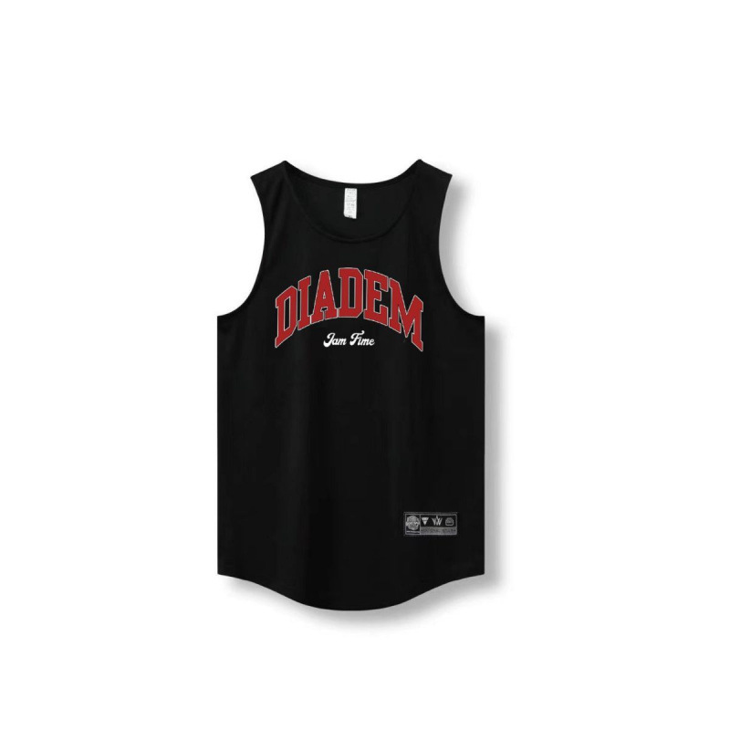 [black] quick-drying vest diadem