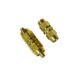 Agricultural hose connector medicine pipe accessories two-angle small loose joint universal thread mobile accessories copper Assembly