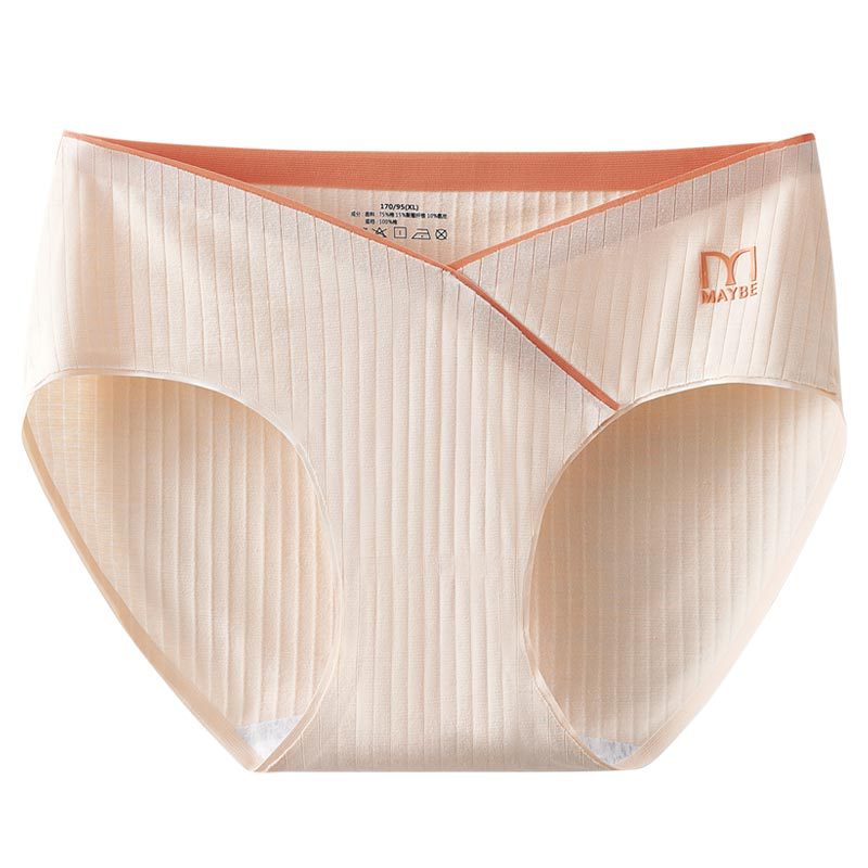 Ropa interior mujer embarazada mujer algodón antibacteriano transpirable embarazo temprano, medio y tardío pantalones cortos de cintura baja especiales calzoncillos sin costuras para mujeres embarazadas