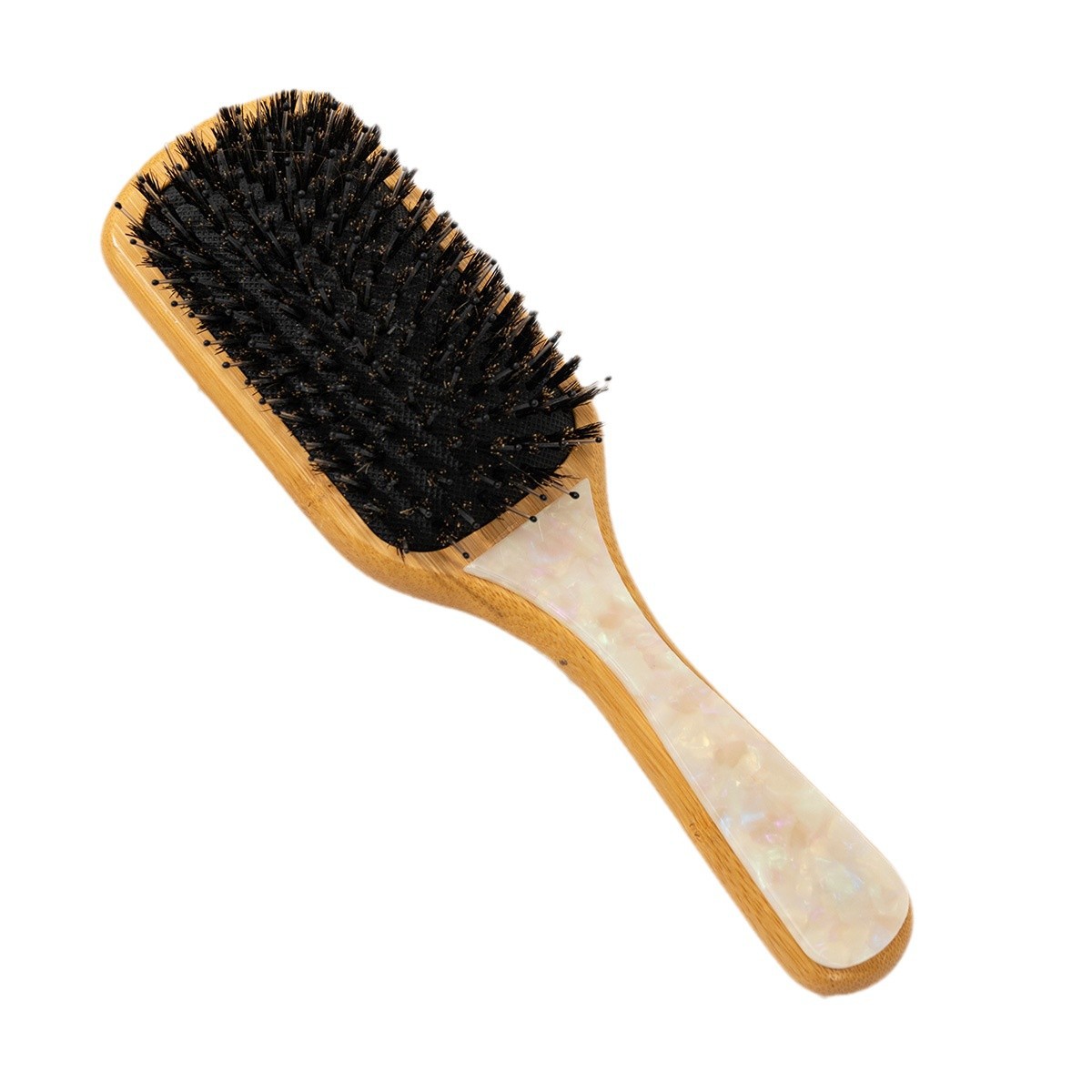 Comercio exterior transfronterizo nuevo parche de ácido acético natural Nan bambú cojín de aire de masaje peine de cabello sin cabello de prevención de desprendimiento de cabello