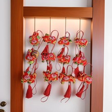 端午节香包传统刺绣十二生肖庆阳叫叫香包挂脖五彩绳小礼物